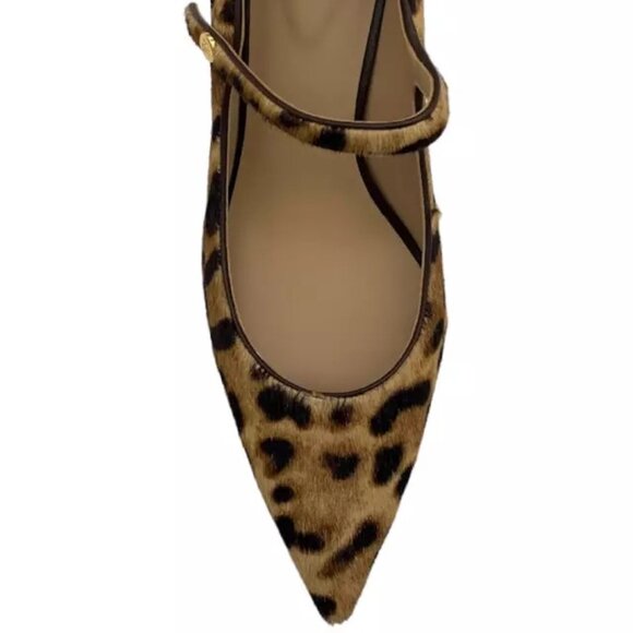 Ralph Lauren Lanette Print Haircalf Mary Jane Pump Size 6.5 NIB - Picture 2 of 4